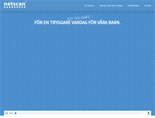 Tablet Screenshot of netscan.se